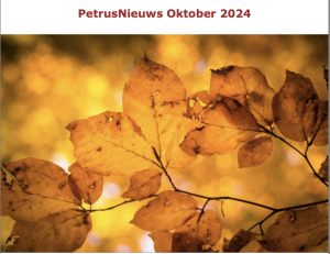 Nieuwsbrief oktober 2024